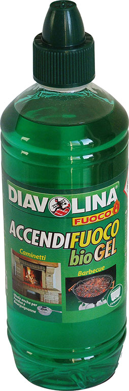 ACCENDIFUOCO BIO GEL DIAVOLINA ML. 750