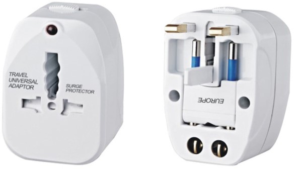 Adattatore universale da viaggio MAURER - spina/presa