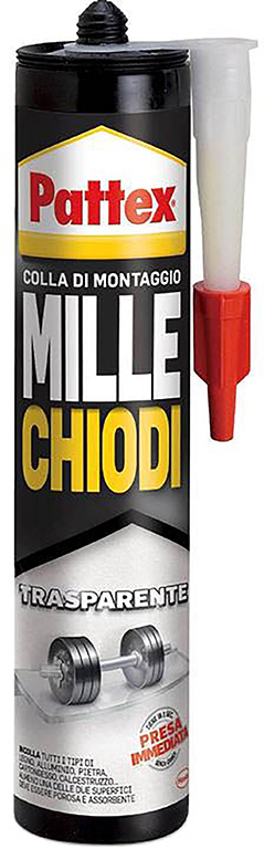 ADESIVO MONTAGGiO MILLECHIODI TRASPARENTE GR.310