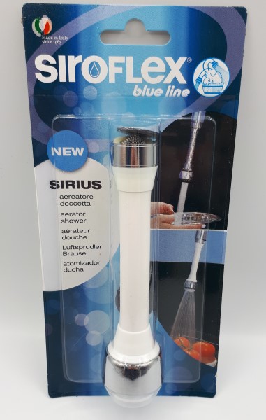 AEREATORE / DOCCETTA SIROFLEX CON SNODO OTTONE ART. 2493/50S