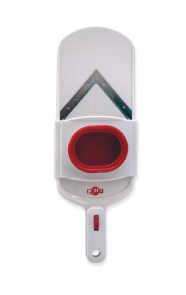 AFFETTATORE A V REGOLABILE IN ABS SAMURAI Lama inox affilatura laser di lunga durata, rapido e preciso. Regolabile da 0 a 3mm. C