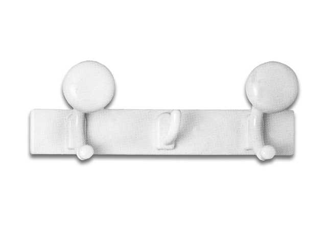 APPENDIABITO IN ABS DA 3 POSTI BIANCO