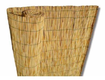 ARELLA CM100X300 IN CANNETTE DI BAMBOO PELATO DIAM. 4-5MM LEGATE CON FILO DI NYLON