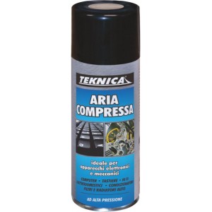 ARIA COMPRESSA ML400 SPRAY. Gas compresso potente. Rimuove polvere, sporcizia ed impurità, in punti difficilmente raggiungibili.
