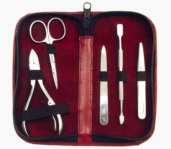 ASTUCCIO MANICURE 5PZ INOX