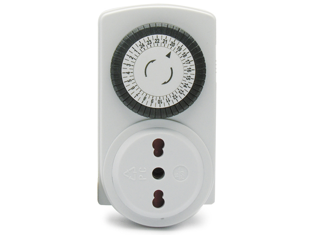 Avidsen 103822 Mini programmatore a segmenti giornaliero. Spina 16A. Tempo minimo di operazione: 30 minuti. Tensione di lavoro: 