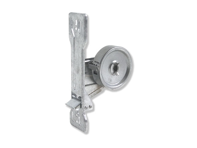 Avvolgitore ridotto ML6 modello Zenith. Con molla non caricata. Misura mm. 165 e 145 (2 coppie di fori) da foro a foro.METRI LIN