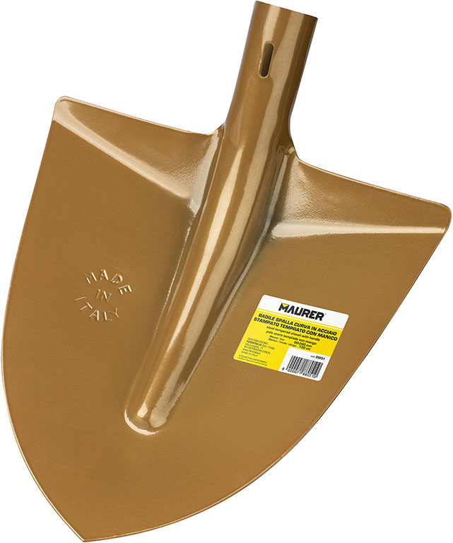 BADILE ACCIAIO TEMPRATO SENZA MANICO MAURER
