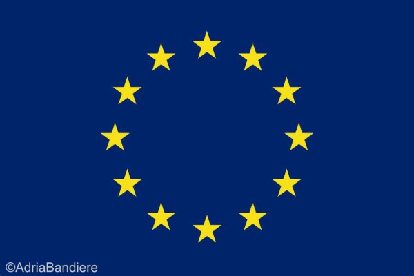 BANDIERA EUROPEA 40x60CM