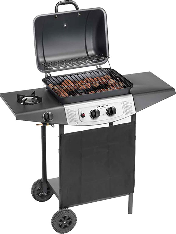 BARBECUE GAS RETTANGOLARE ART. 4939 CM. 43X98X100H 7,5KW