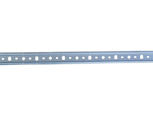 Barra appendipensili, finitura grezzo. Dimensioni: L mm.2000xH mm.50,  1,2. Telese B0100.11