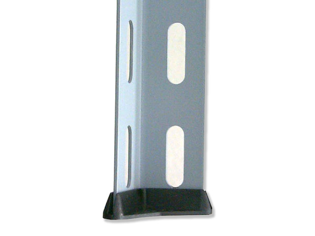 BASETTA PLASTICA PER SCAFFALATURA 35MMX35MM AD L