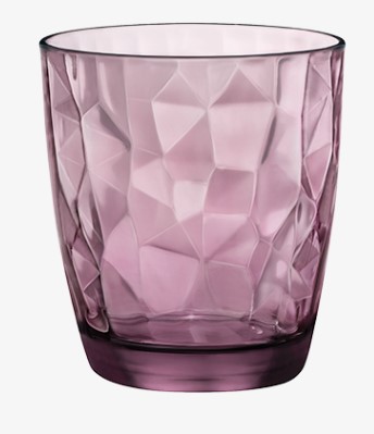 BICCHIERE ACQUA DIAMOND 6 PEZZI  CL30 ROCK PURPLE BORMIOLI ROCCO