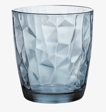BICCHIERE ACQUA DIAMOND 6 PEZZI CL30 OCEAN BLU BORMIOLI ROCCO