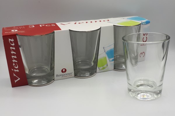 BICCHIERE BORGONOVO VIENNA SET 3PZ 13,5CL
