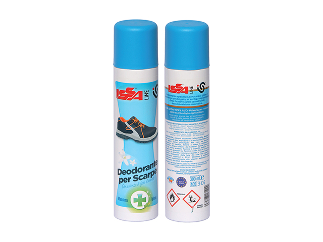 BOMBOLETTA SPRAY DEODORANTE / IGIENIZZANTE PER SCARPE 300ML ISSA LINE