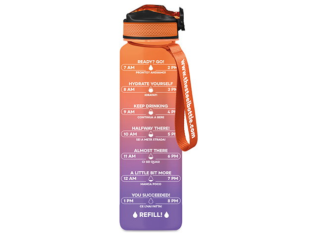 BORRACCIA MOTIVAZIONALE PURPLE PEACH