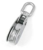 BOZZELLO SEMPLICE CON OCCHIELLO GIREVOLE E GRILLO A CAVO MM8 A2 AISI 304  32MM