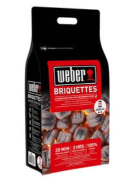 BRICCHETTI CARBONE DA 4 KG WEBER