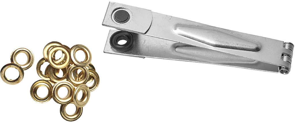 BUSTA 100 OCCHIOLI A VELA MAURER COD. 80144