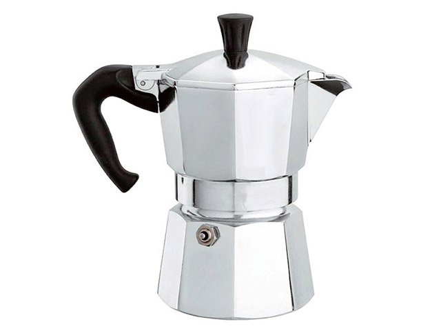 CAFFETTIERA MORENITA EXPRESS TAZZE 3 utilizzabile solo su fornello a gas. Non lavabile in lavastoviglie.