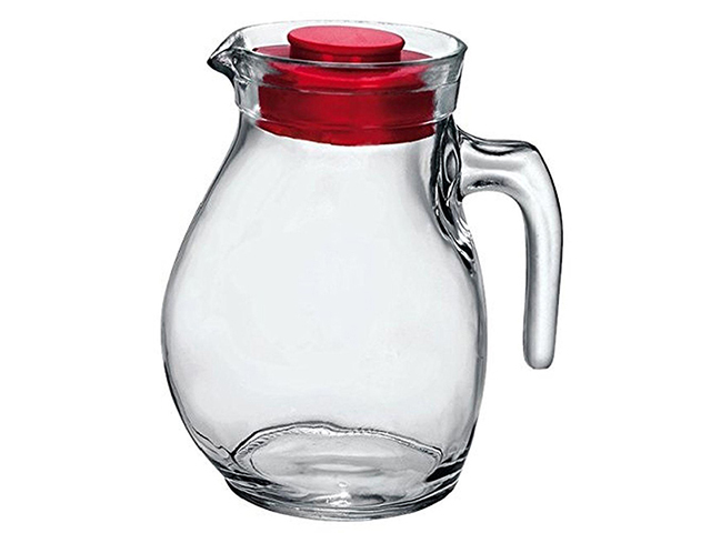 CARAFFA SANGRIA 150clCaraffa in vetro trasparente con coperchio, linea Sangria.