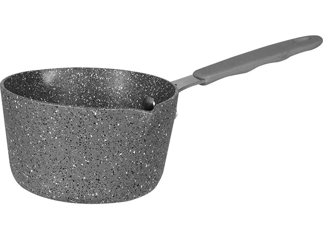 CASSERUOLA 1 MANICO CM12 CON 2 BECCHI MINICOOKWARECasseruola bollilatte con 1 manico e 2 beccucci, dotata di rivestimento antiad