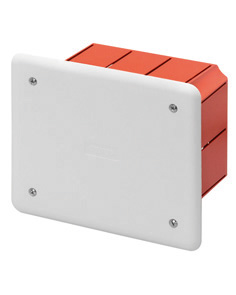 CASSETTA DI DERIVAZIONE E CONNESSIONE - DA INCASSO - DIMENSIONI 118X96X70MM GW48003