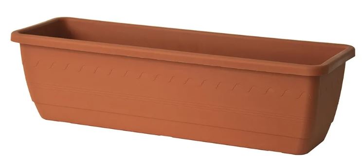 CASSETTA INIS CM50 IN PLASTICA COLORE TERRACOTTA