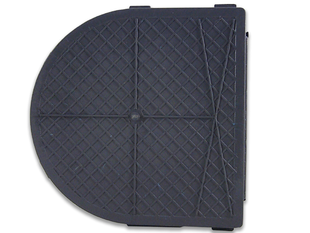 Cassetta per avvolgitore normale a murare in plastica. Misura mm. 180 da foro a foro. ML 4/6C 105