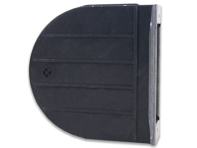 Cassetta per avvolgitore ridotto modello Alfa - Zenith. Capacita' 6 mt. Profondita' cassetta 165 mm. Misura mm. 142 da foro a fo