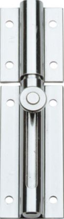 CATENACCIO INOX TONDO ART.216IN MM80X36. Art. 216 in acciaio inox AISI 304 (18/8). Lunghezza 80 mm.