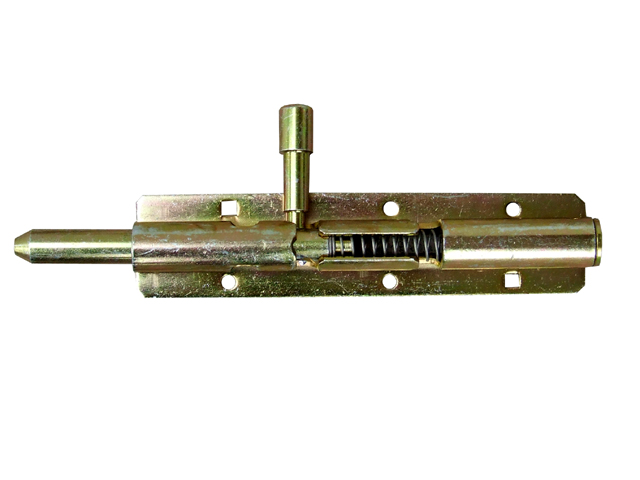 Catenaccio pesante CM20 DIAM.12MM Automatico a molla portalucchetto con fori.