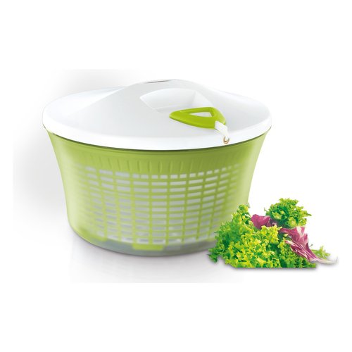 CENTRIFUGA INSALATA CON FILO DIAMETRO 26CM H.18CM 5,5LT. - CORPO IN PLASTICA - CESTELLO REMOVIBILE - LEIFHEIT ART. 23200