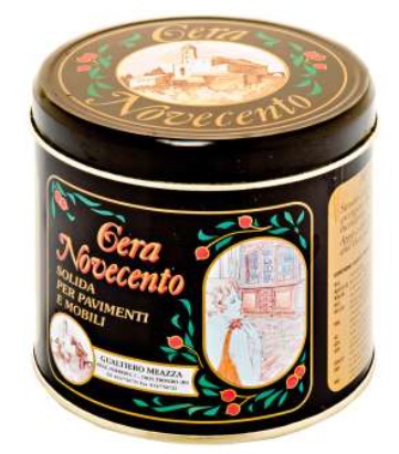 CERA 900 SOLIDA PER PAVIMENTI E MOBILI  COLORE NOCE SCURO ML 500 ART. Y93cera in pasta a base di solvente, contiene cera d'api e