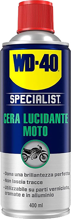 CERA LUCIDANTE WD40 MOTO 400ML
