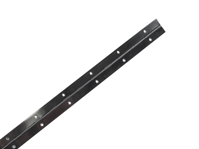 Cerniera a metro brunita, SVILUPPO TOTALE  mt3,50 cm3,2x07 TE A0140