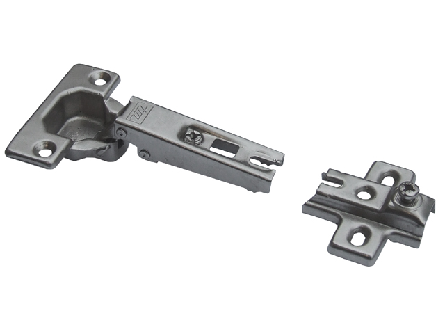 Cerniera Basic per anta in legno a 110° Accostamento 15 mm