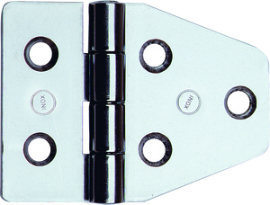 CERNIERA PER ARREDAMENTI NAUTICI INOX  ART. 852  altezza 40mm X larghezza 55mm. ALDEGHI