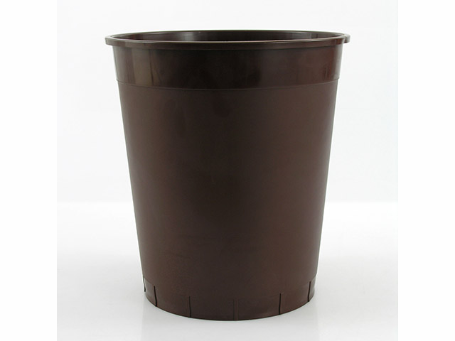 CESTINO GETTACARTA MARRONECestino gettacarta leggero, maneggevole e facile da pulire. In plastica, colore marrone.