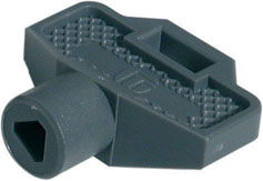 CHIAVE A TRIANGOLO IN ULTRAMID GRIGIO X BOX