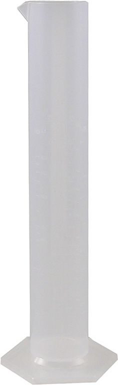 Cilindro graduato moplen doppia gradazione miscele 2% e 4% CC250