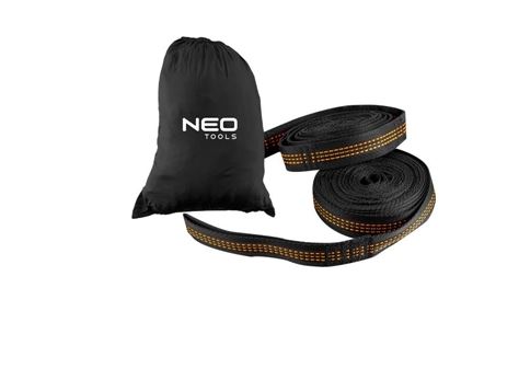 CINGHIE PER AMACA 300KG 2,5MT 15 OCCHIELLI NEO ART. 63-141