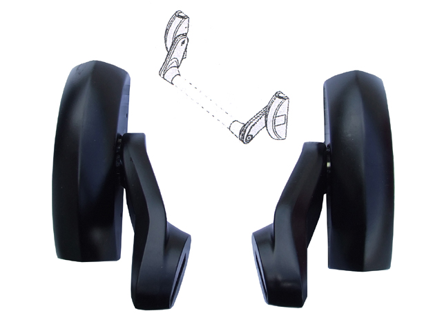 CISA 59011-10-0 MANIGLIA FAST REVERSIBILE SENZA SBARRA CON SCROCCO