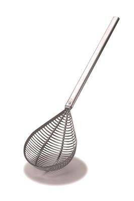 COLAPASTA / GNOCCHI CM50. In Alluminio. Manico 50cm, colapasta dimensione 25X19CM AGNELLI