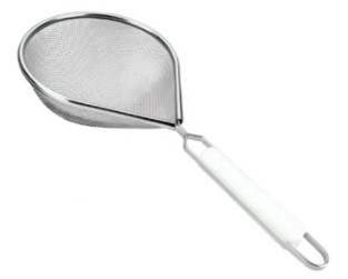 COLAPASTA OVALE CON RETE INOX CM18X24 ART. 11.74.00 METALTEX