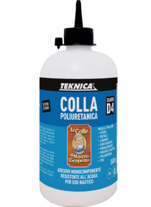 COLLA POLIURETANICA CLASSE D4 MARINE GR500 INTERNO / ESTERNO