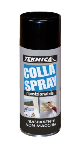COLLA SPRAY RIPOSIZIONABILE 400ML TEKNICA ART. TK03-0040