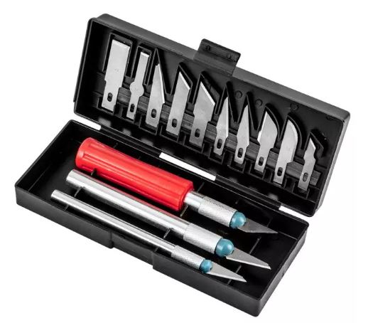 COLTELLI DI PRECISIONE SET 16 PEZZI TOP TOOLS ART. 17B716