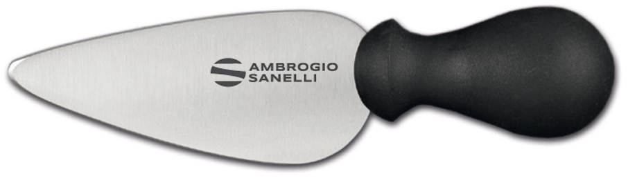 Coltello Formaggio Grana pavia CM12  linea SUPRA. I materiali utilizzati sono sterilizzabili, resistenti alla corrosione ed alle